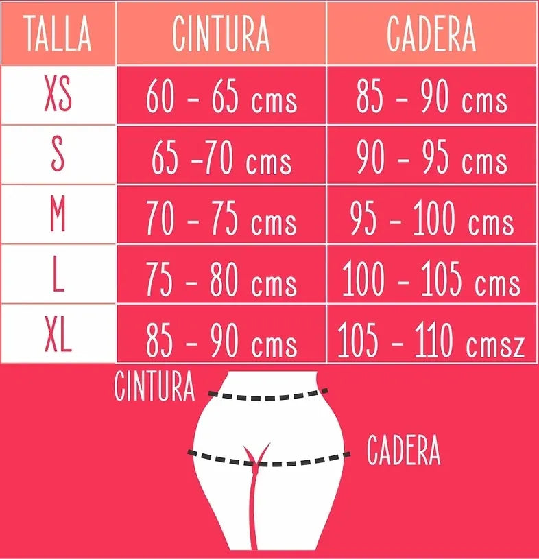 Ropa Interior invisible con punta de camello de tiro alto