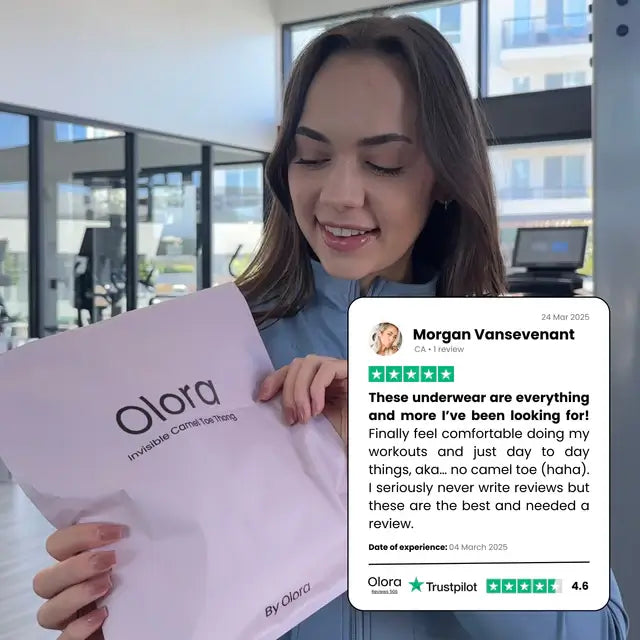 Ropa Interior invisible con punta de camello de tiro alto