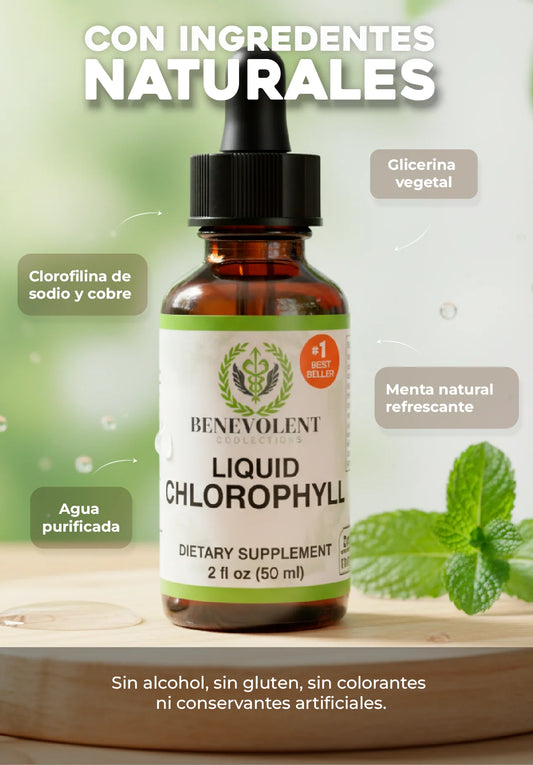 Clorofila liquida - Desintoxicación digestiva